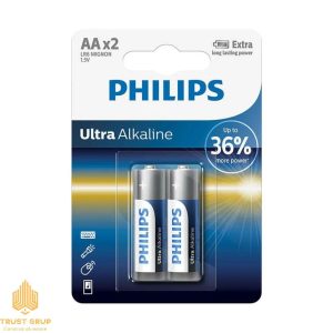 Baterie electrică ultra alcaline Philips AA 2 buc
