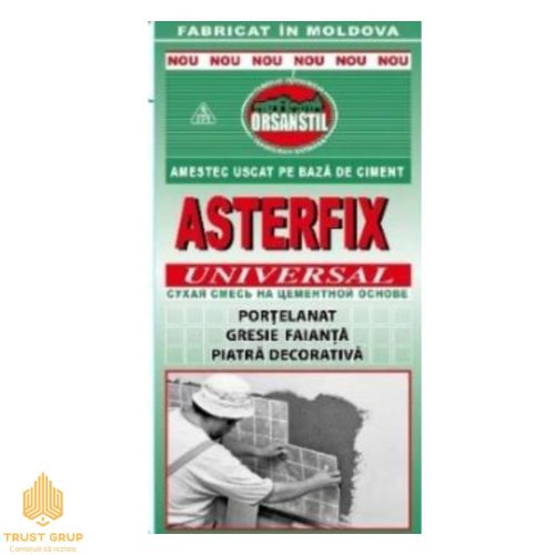 Adeziv ASTERFIX (teracotă interior) pe bază de ciment 25 kg
