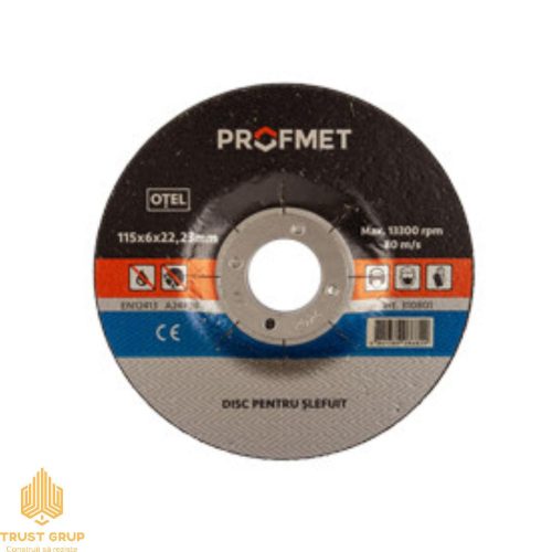 Disc pentru șlefuit 230x6 mm Lider