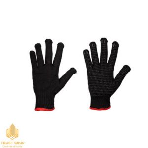 Mănuși din poliester negre