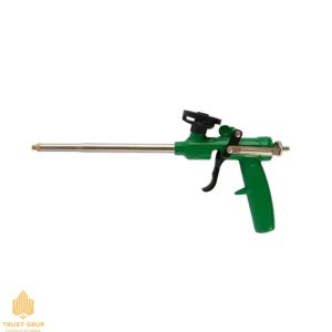 Pistol spumă 200 mm, mâner verde aluminiu