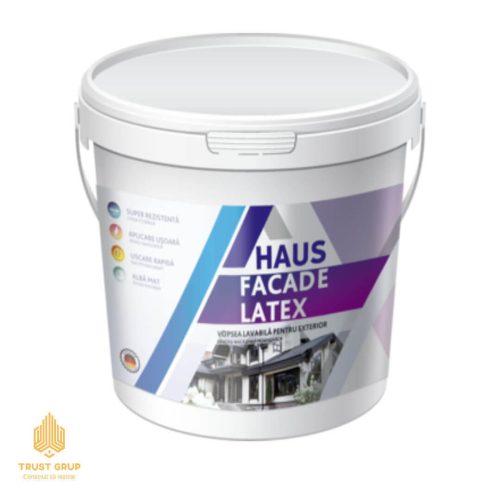 Vopsea pentru exterior Latex Haus 4 kg