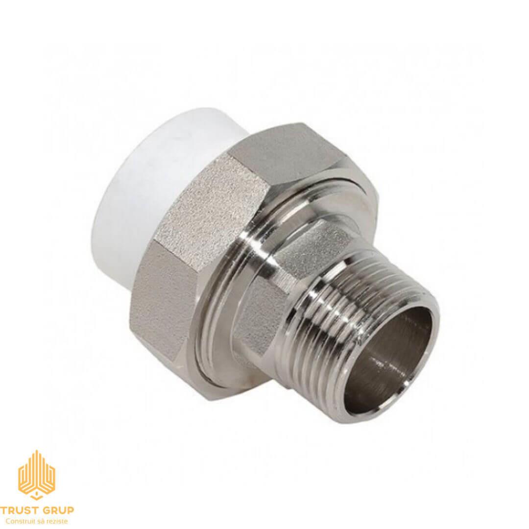 prd194648_1.jpg Racord olandez M 25x1/2" alb PPR (50/200)
