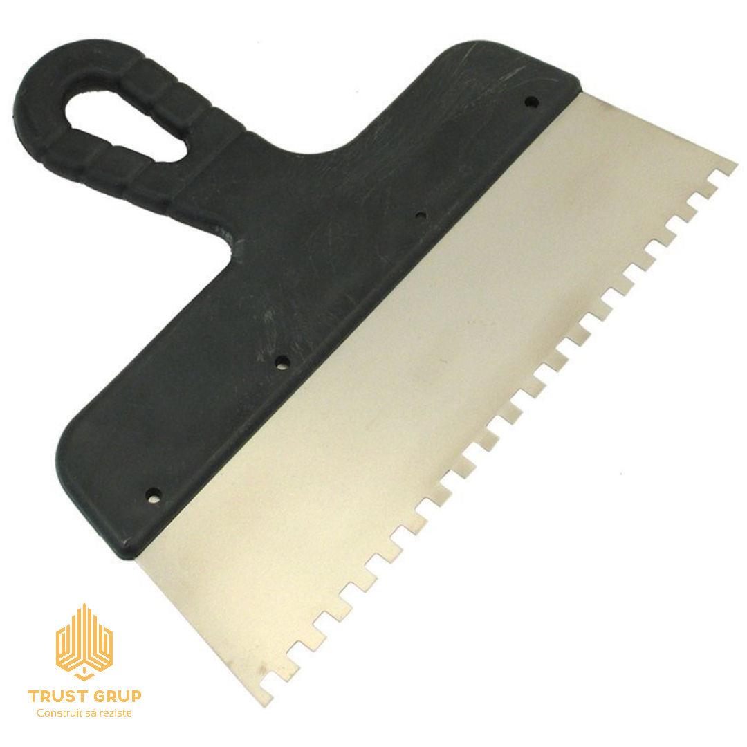 prd181767_1.jpg Spaclu pentru clei 350 mm cu dinți 10x10 mm