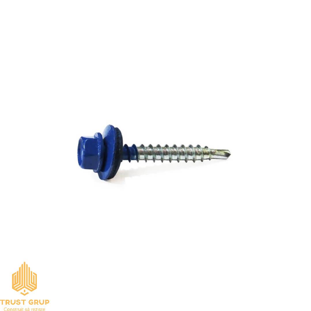 prd251015_1.jpg Șurub pentru metal 4.8x19 mm, RAL 5005 albastru
