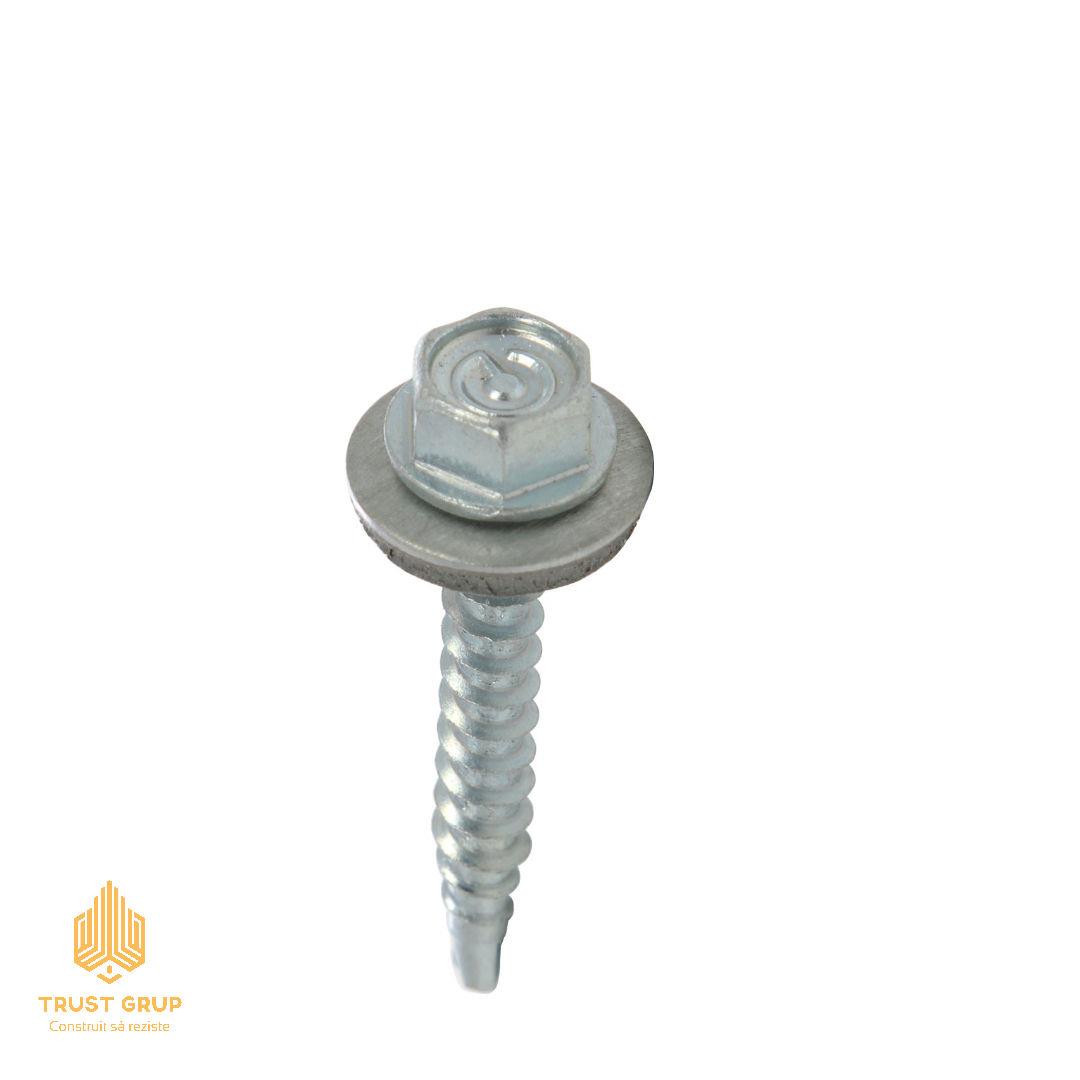 prd180844_1.jpg Șurub zincat pentru metal 4.8x19 mm