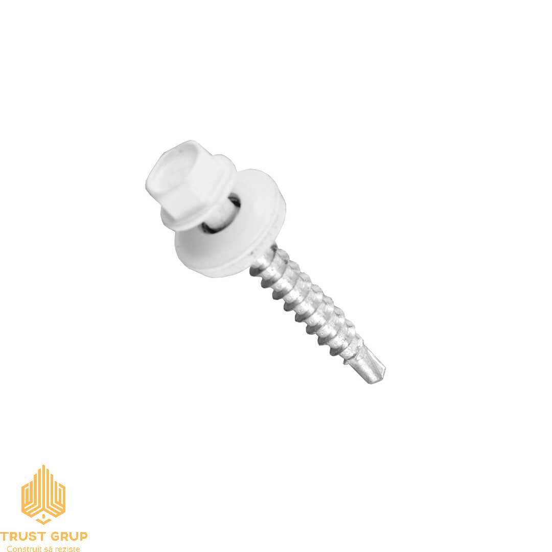 prd251156_1.jpg Șurub pentru lemn 4.8x35 mm, RAL 9003 alb