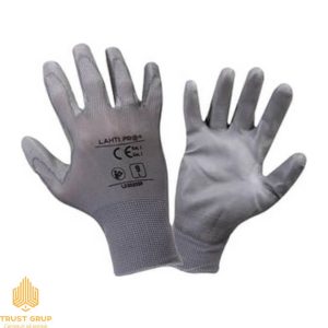 Mănuși cu protecție nitril alb-gri