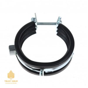 Colier din oțel 47-51, 1-1/2 „cu garnitură din cauciuc”