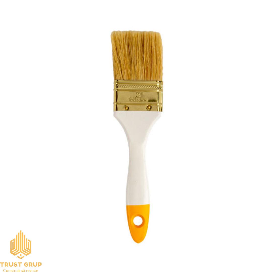 prd181515_1.jpg Pensulă cu fibre naturale cu mîner alb 2.2"/63.5 mm