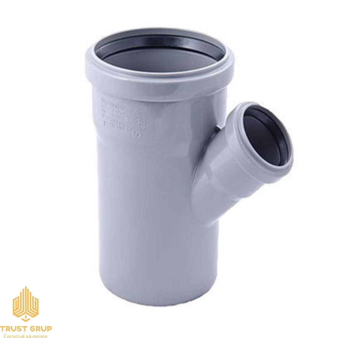 prd182702_1.jpg Ramificație diametrul 110x50 mm 45° (sur) Interplast