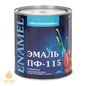 Vopsea Prostokraseno Neagră 0.9 kg, Email PF-115