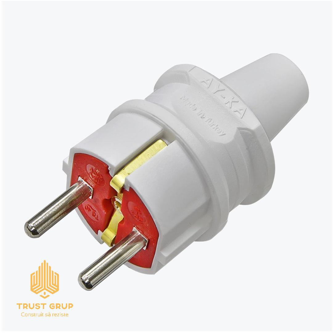 prd182516_1.jpg Fișă euro cu împămîntare 16 A 250 V