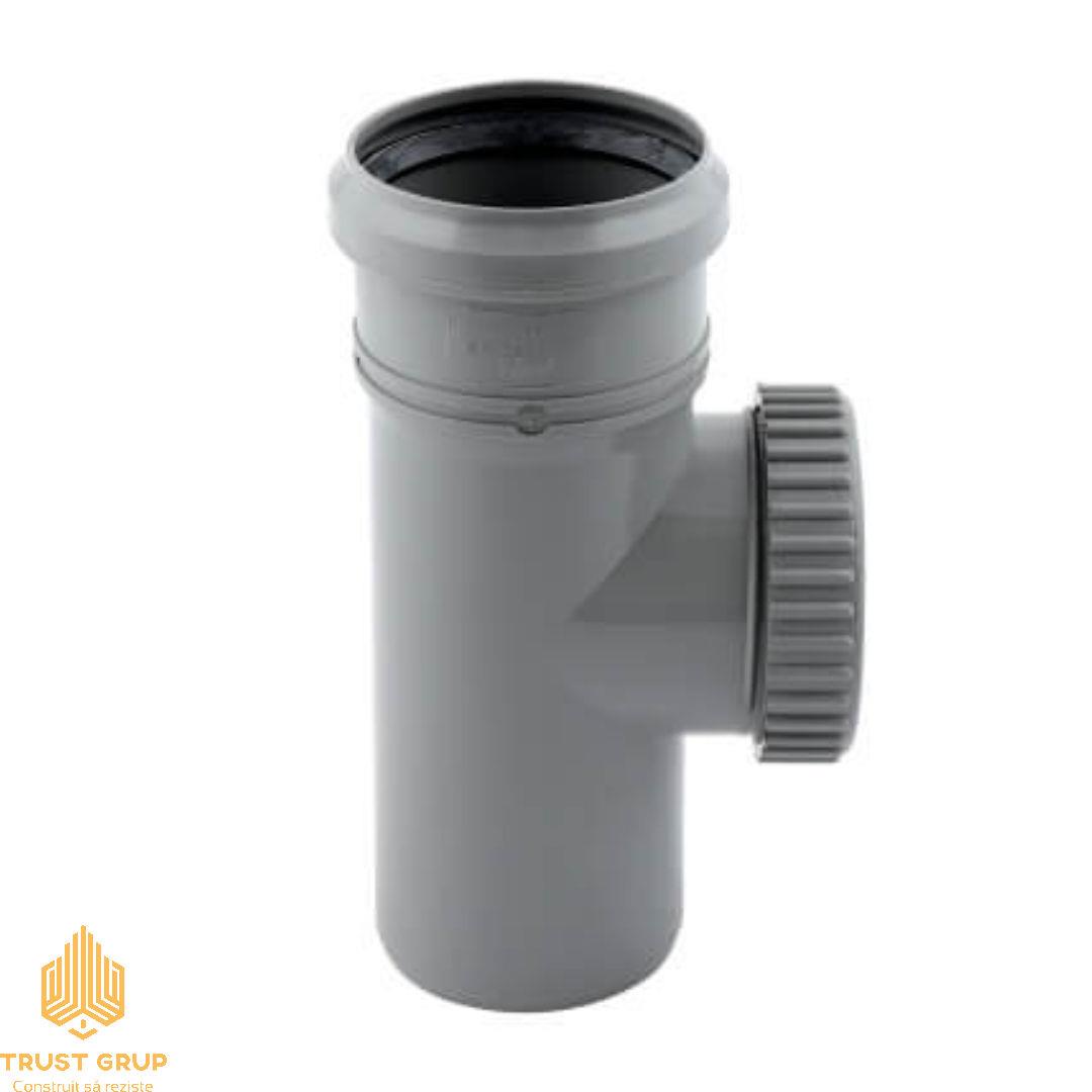 prd182704_1.jpg Ramificație cu dop de curățare diametrul 110 (sur) Interplast
