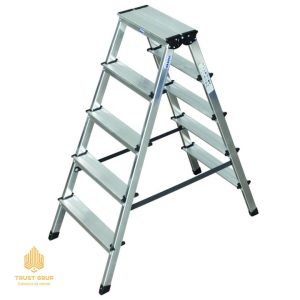 Scară dublă din aluminiu 5+5