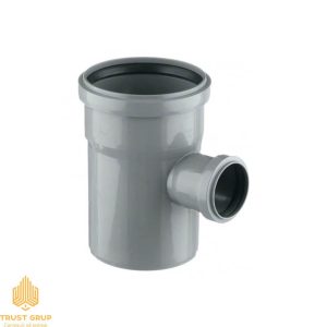 Teu PP canalizare diametrul 110x50 mm 90° (sur)