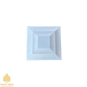 Capac pentru gard 31/31 cm, Nr. 8, gri