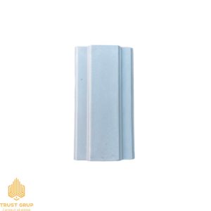 Coamă pentru gard 26/49 cm, No.9, gri