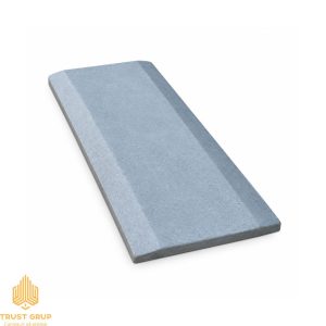 Capac pentru gard 25/49 cm, Nr. 4, gri